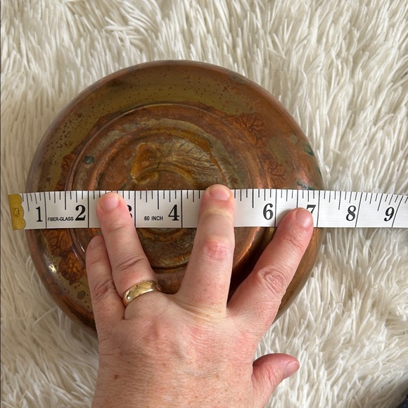 Copper Saucepan / Fondue pot with Black Handle - Picture 11 of 12